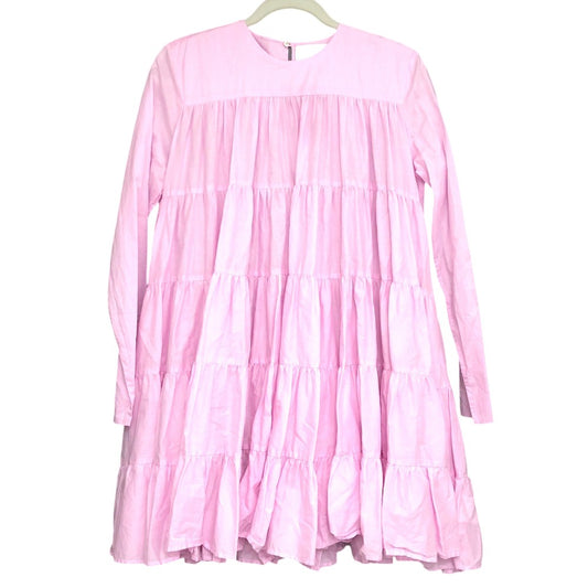 Merlette NYC ソリマン チュニック ティアードドレス アパレル 服 フレア ワンピース コットン レディース ピンク