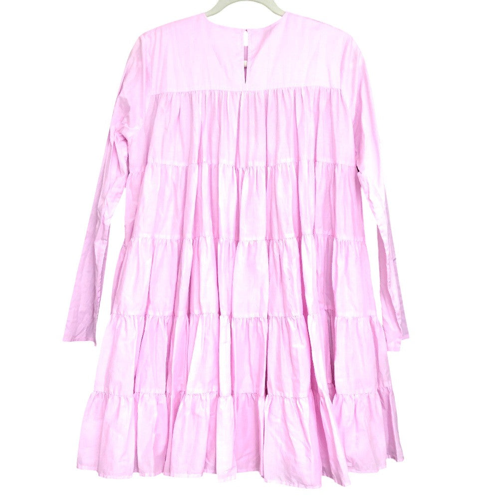 Merlette NYC ソリマン チュニック ティアードドレス アパレル 服 フレア ワンピース コットン レディース ピンク