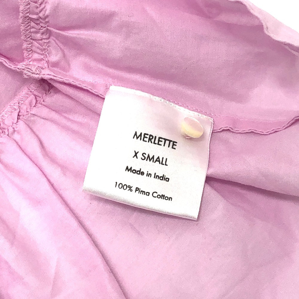 Merlette NYC ソリマン チュニック ティアードドレス アパレル 服 フレア ワンピース コットン レディース ピンク