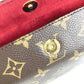 LOUIS VUITTON M51900 モノグラム レシタル カバン 肩掛け ハンドバッグ アクセサリーポーチ ショルダーバッグ モノグラムキャンバス レディース ブラウン