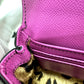 Dolce & Gabbana Bolso de hombro 2 videos Mini bolso de bolso Patrón de encaje de cuero Bolso de hombro