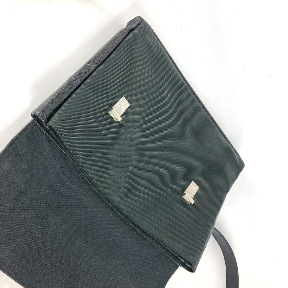 LOUIS VUITTON M30882 Taiga Saratov GM 2-Way Bag, Shoulder Bag, Crossbody Bag, Tote Bag, Nylon, Women's, Ardoise Green