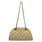 CHANEL AP5254 Spring/Summer 2026 Chain Clutch Chain Handbag, Shoulder Bag, Crossbody Bag Shoulder Bag Lambskin Leather Beige/Black Used