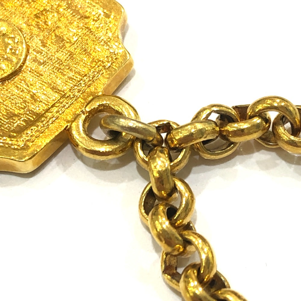 CELINE ヴィンテージ モンテーニュ ロゴ チャーム ブレスレット アクセサリー ファッションジュエリー ブレスレット メタル レディース ゴールド