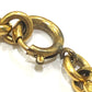 CELINE Vintage Montaigne Logo Charm Bracelet, Fashion Jewelry, Women's, Gold