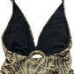 FENDI Apparel Zucca Swimwear Swimsuit Swimsuit Polyurethane Women's Brown
