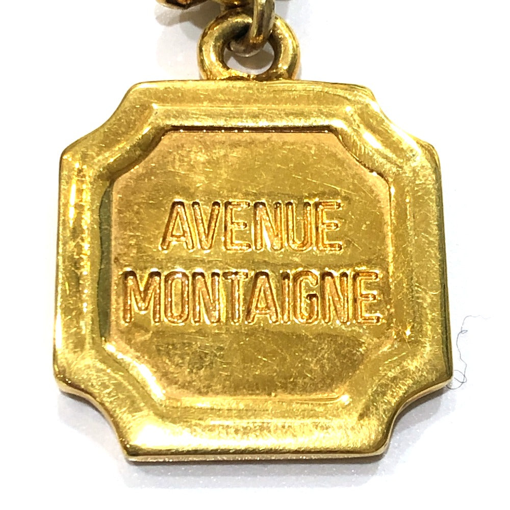 CELINE Vintage Montaigne Logo Charm Bracelet, Fashion Jewelry, Women's, Gold