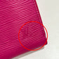 LOUIS VUITTON M82050 Epi Zippy Wallet, Round Zipper Long Wallet, Epi Leather, Women's, Rose Miami Pink