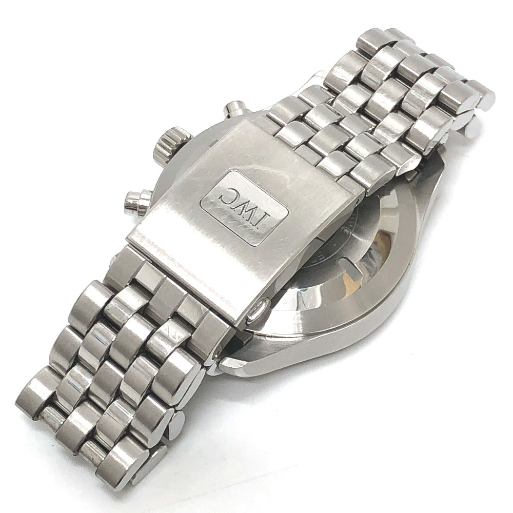 IWC SCHAFFHAUSEN IW377717 Pilot's Watch Petite Prince Day-Date Chronograph Automatic The Little Prince Wristwatch SS Silver Used