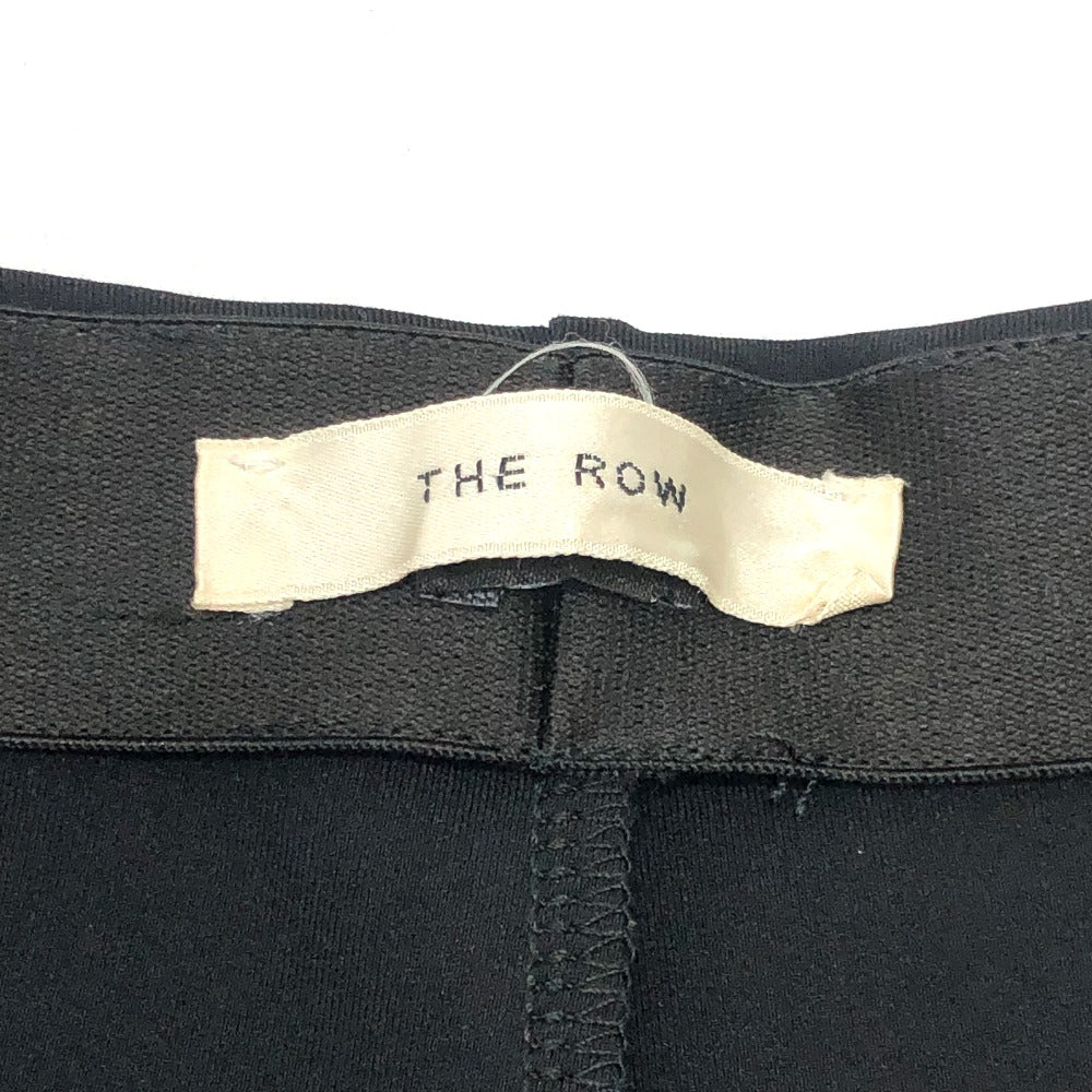 3448-K106 THE ROW ザロウ アパレル スキューバパンツ レギンスパンチ ストレッチ スリット ボトムス パンツ ナイロン レディース ブラック