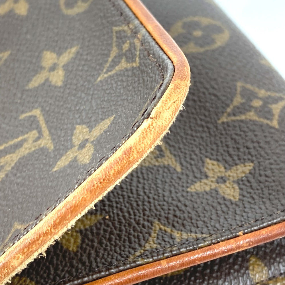 LOUIS VUITTON M51852 Monogram Pochette Twin GM - 2-way bag (clutch bag, mini bag, shoulder bag) - Monogram canvas - unisex - brown