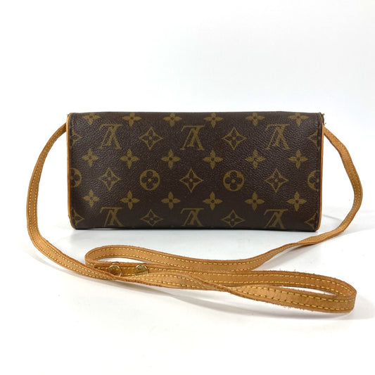 LOUIS VUITTON M51852 Monogram Pochette Twin GM - 2-way bag (clutch bag, mini bag, shoulder bag) - Monogram canvas - unisex - brown