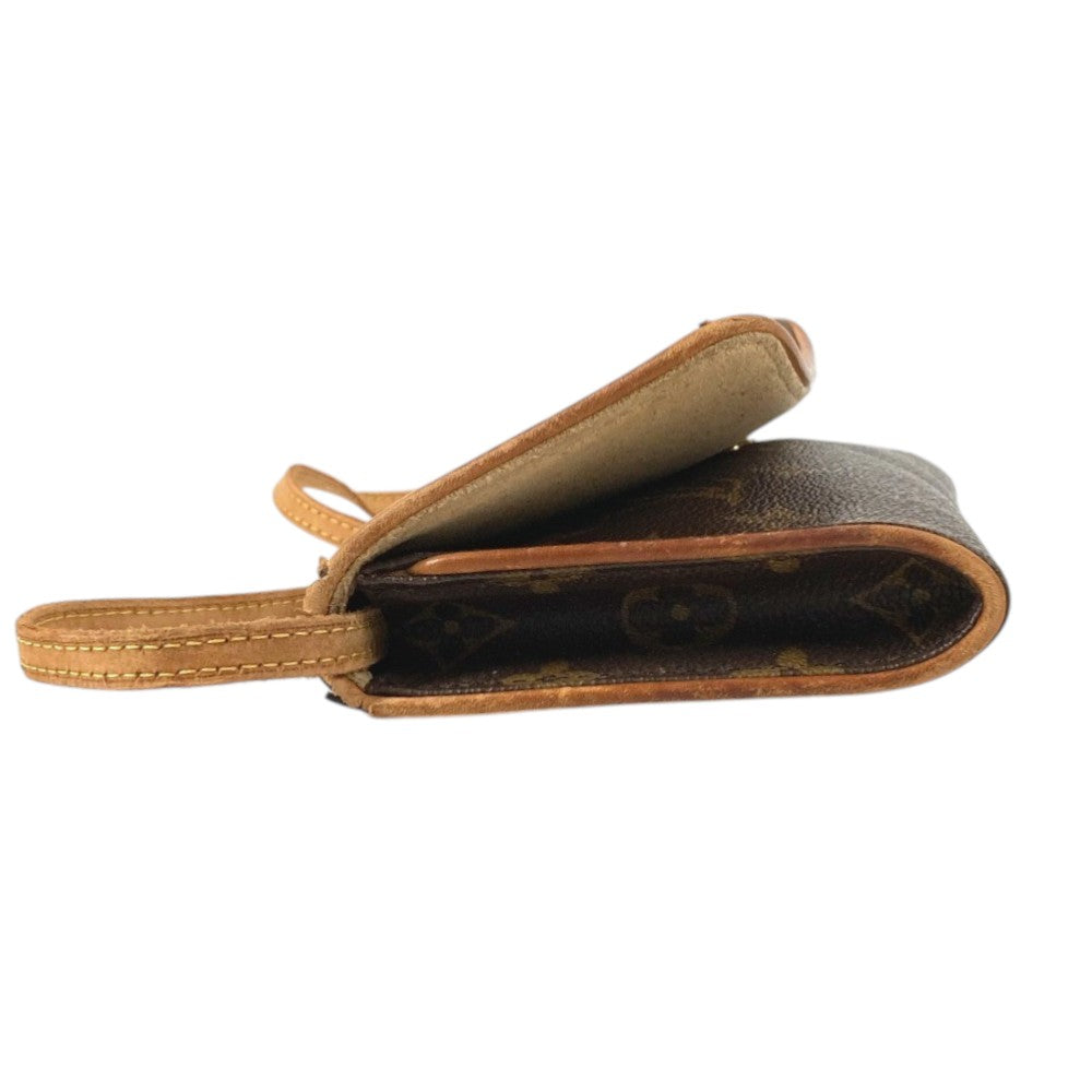 LOUIS VUITTON M51852 Monogram Pochette Twin GM - 2-way bag (clutch bag, mini bag, shoulder bag) - Monogram canvas - unisex - brown