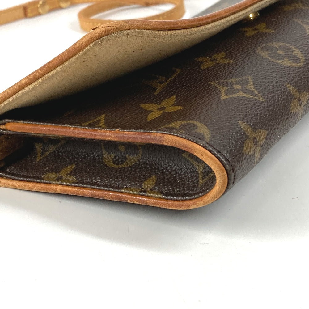 LOUIS VUITTON M51852 Monogram Pochette Twin GM - 2-way bag (clutch bag, mini bag, shoulder bag) - Monogram canvas - unisex - brown