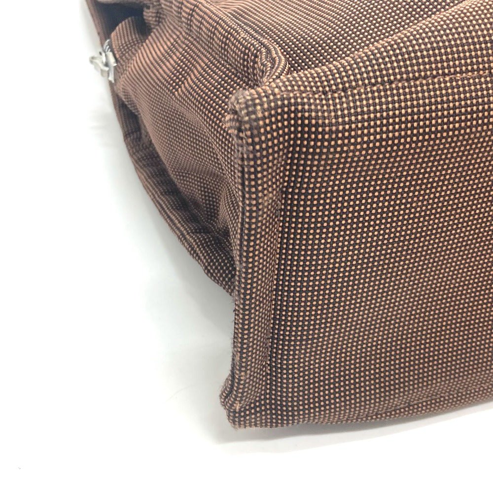 HERMES エールライントートMM カバン ビジネスバッグ ハンドバッグ トートバッグ キャンバス レディース ブラウン - brandshop-reference