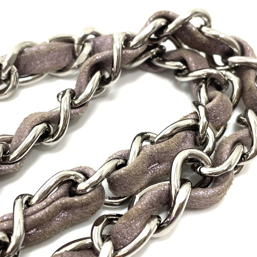 CHANEL ラスベガス ベラージオ店限定 CC ココマーク スワロフスキー カバン Wチェーン ショルダーバッグ スワロフスキー レディース ピンク - brandshop-reference