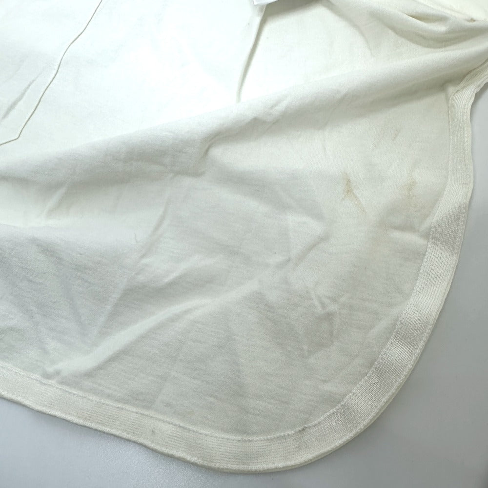 GIVENCHY 17W7269651 Printed Embroidered Oversized Long Sleeve T-Shirt Dress, Cotton, Unisex, White, Red and White