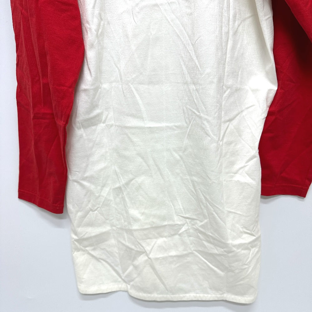 GIVENCHY 17W7269651 Printed Embroidered Oversized Long Sleeve T-Shirt Dress, Cotton, Unisex, White, Red and White