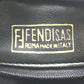 FENDI Zucchino Zucca Logo Pochette, Vintage, Adjustable Shoulder Bag, PVC/Leather, Women's, Brown, Khaki, Brown