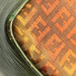 FENDI Zucchino Zucca Logo Pochette, Vintage, Adjustable Shoulder Bag, PVC/Leather, Women's, Brown, Khaki, Brown