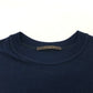 LOUIS VUITTON Chapman Horse and Zebra Print Short Sleeve T-Shirt, Cotton, Men's, Navy Blue
