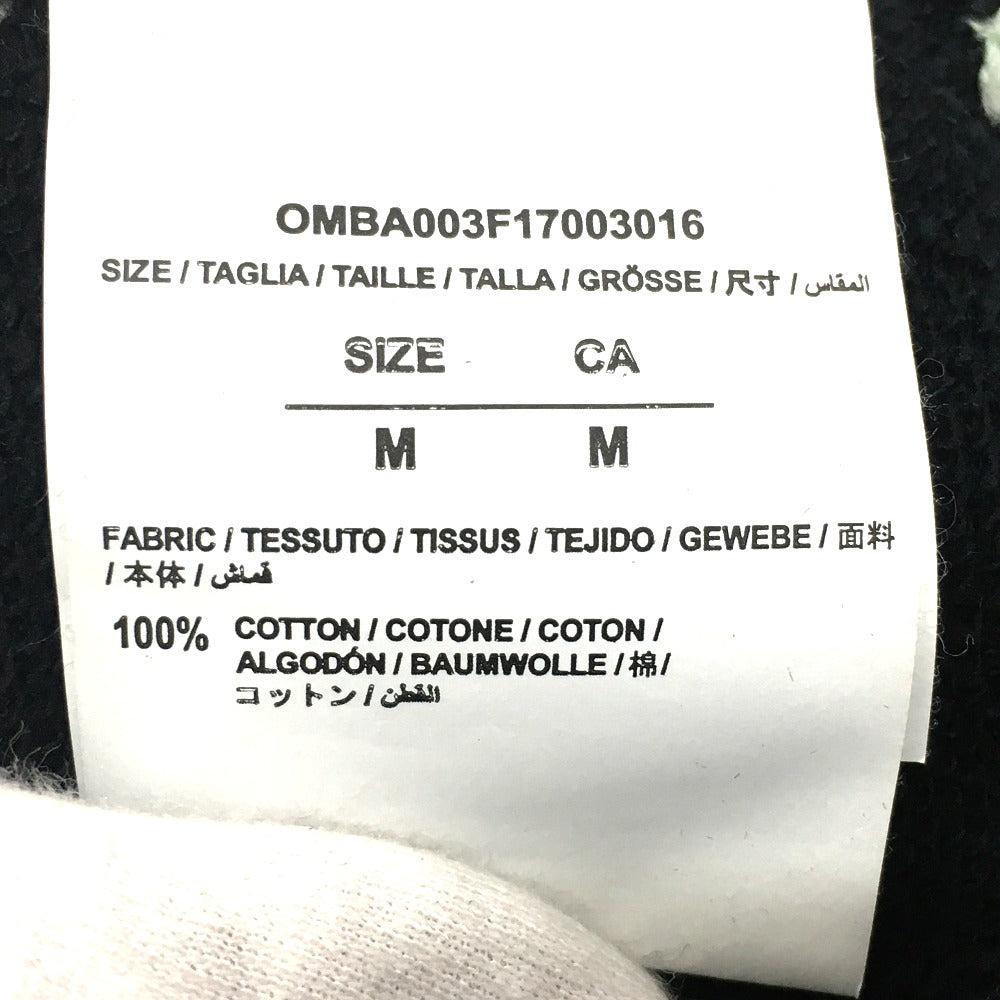 OFF-WHITE OMBA003F17003016 Seeing Things CARAVAGGIO PAINTING Rosario Sweatshirt, Men's, Black, Cotton