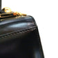 Salvatore Ferragamo AQ-212193 Gancini Shoulder Bag/Handbag, 2-Way Leather, Women's, Black