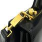 Salvatore Ferragamo AQ-212193 Gancini Shoulder Bag/Handbag, 2-Way Leather, Women's, Black