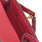 HERMES Kelly Twilly Bag Strap Accessory Charm Tadelakt Women's Rouge vif Red