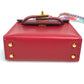 HERMES Kelly Twilly Bag Strap Accessory Charm Tadelakt Women's Rouge vif Red