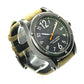 RALPH LAUREN RLR0220900 Sporting Safari RL67 Chronometer Watch, Stainless Steel, Men's, Black/Khaki Strap