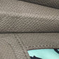 HERMES L-shaped zipper zip computer bag, clutch bag, Epson, unisex, Etoupe, gray