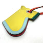 HERMES Horse Camaieu Bag Key Ring Charm Bag Charm Keychain Epsom Women's Lime/Blue Zephyr/Malachite/Orange Poppy