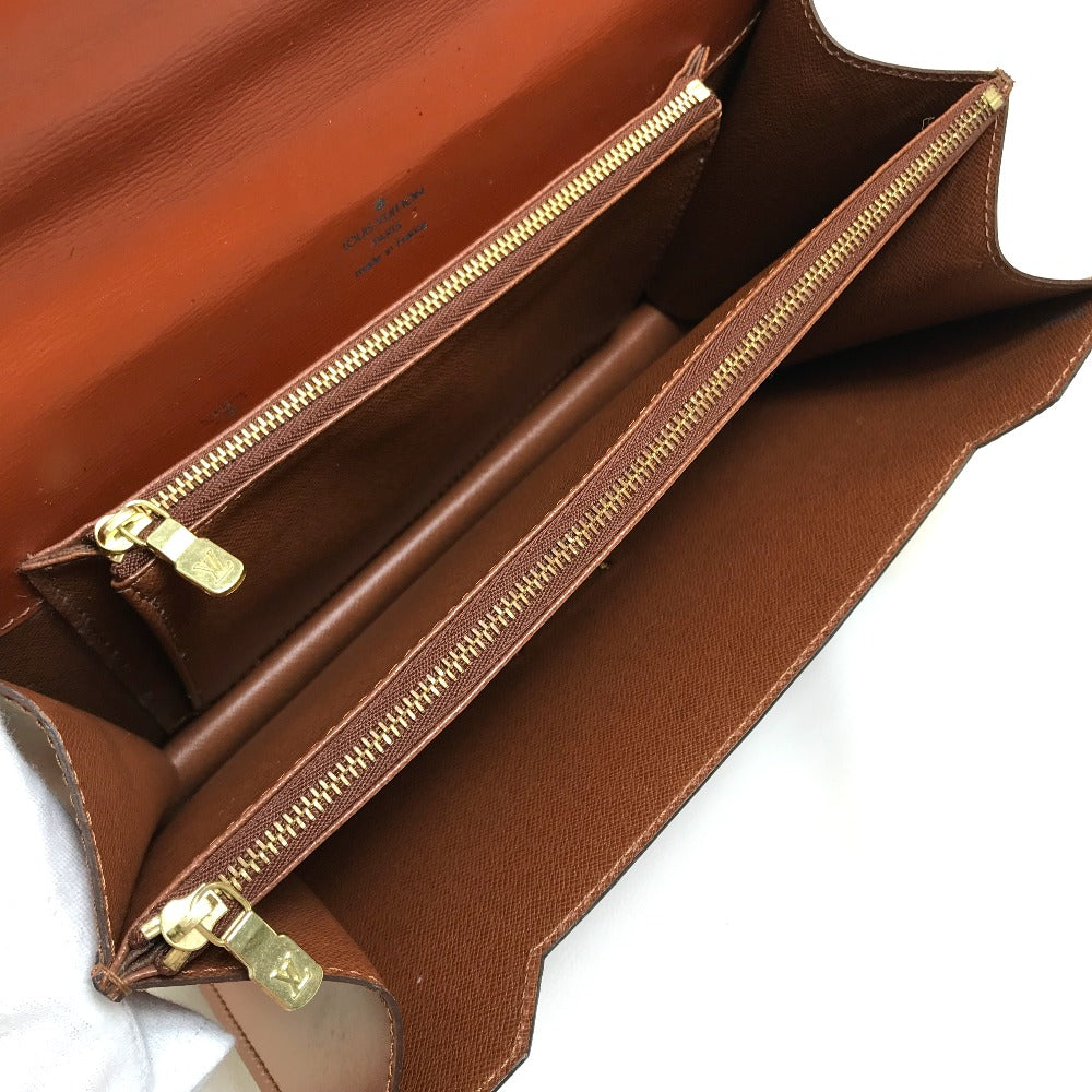 LOUIS VUITTON M52133 Epi Concorde Business Bag Handbag in Epi Leather, Brown
