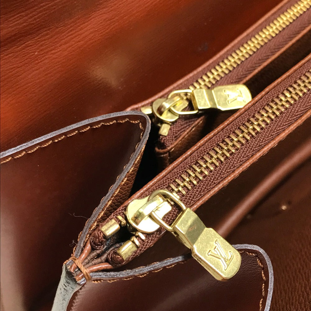 LOUIS VUITTON M52133 Epi Concorde Business Bag Handbag in Epi Leather, Brown