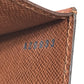 LOUIS VUITTON M52133 Epi Concorde Business Bag Handbag in Epi Leather, Brown