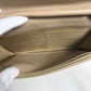CHANEL CC Coco Mark Matelasse Design Chain Wallet Shoulder Bag Long Wallet Women's Beige Lambskin
