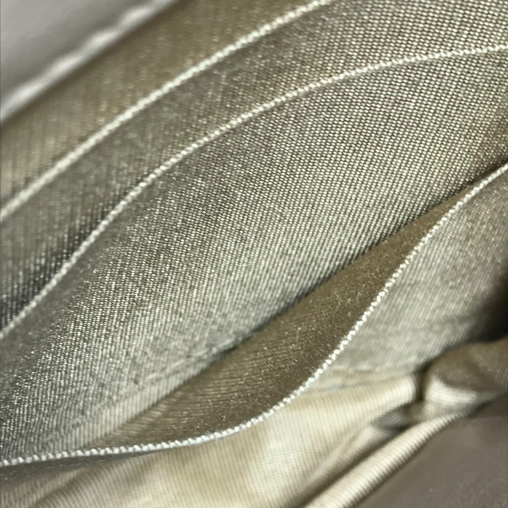 CHANEL CC Coco Mark Matelasse Design Chain Wallet Shoulder Bag Long Wallet Women's Beige Lambskin