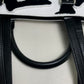LOUIS VUITTON M45567 Tufted Monogram LVXUF Cabas Handbag Tote Bag in Coated Canvas, Unisex, White/Black