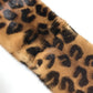 LOUIS VUITTON M72245 レオパード 豹柄 ヒョウ エシャルプ ヴィゾン ファーティペット マフラー ファー レディース ブラウン×ピンク