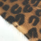 LOUIS VUITTON M72245 レオパード 豹柄 ヒョウ エシャルプ ヴィゾン ファーティペット マフラー ファー レディース ブラウン×ピンク