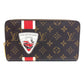 LOUIS VUITTON M66553 モノグラム チャイナラン ジッピーオーガナイザー 長財布 モノグラムキャンバス メンズ ブラウン