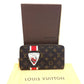 LOUIS VUITTON M66553 モノグラム チャイナラン ジッピーオーガナイザー 長財布 モノグラムキャンバス メンズ ブラウン