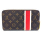 LOUIS VUITTON M66553 モノグラム チャイナラン ジッピーオーガナイザー 長財布 モノグラムキャンバス メンズ ブラウン
