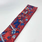 HERMES Animal Twilly Scarf Silk Women's Red