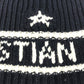 Christian Dior 31NOE714IXGH Beanie, Knit Cap, Logo Hat, Wool/Cashmere, Women's, Navy