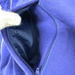 GUCCI 671462 The North Face Collaboration Zip-Up Hoodie, Men's Cotton Outerwear, Red/Blue