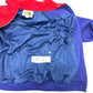 GUCCI 671462 The North Face Collaboration Zip-Up Hoodie, Men's Cotton Outerwear, Red/Blue