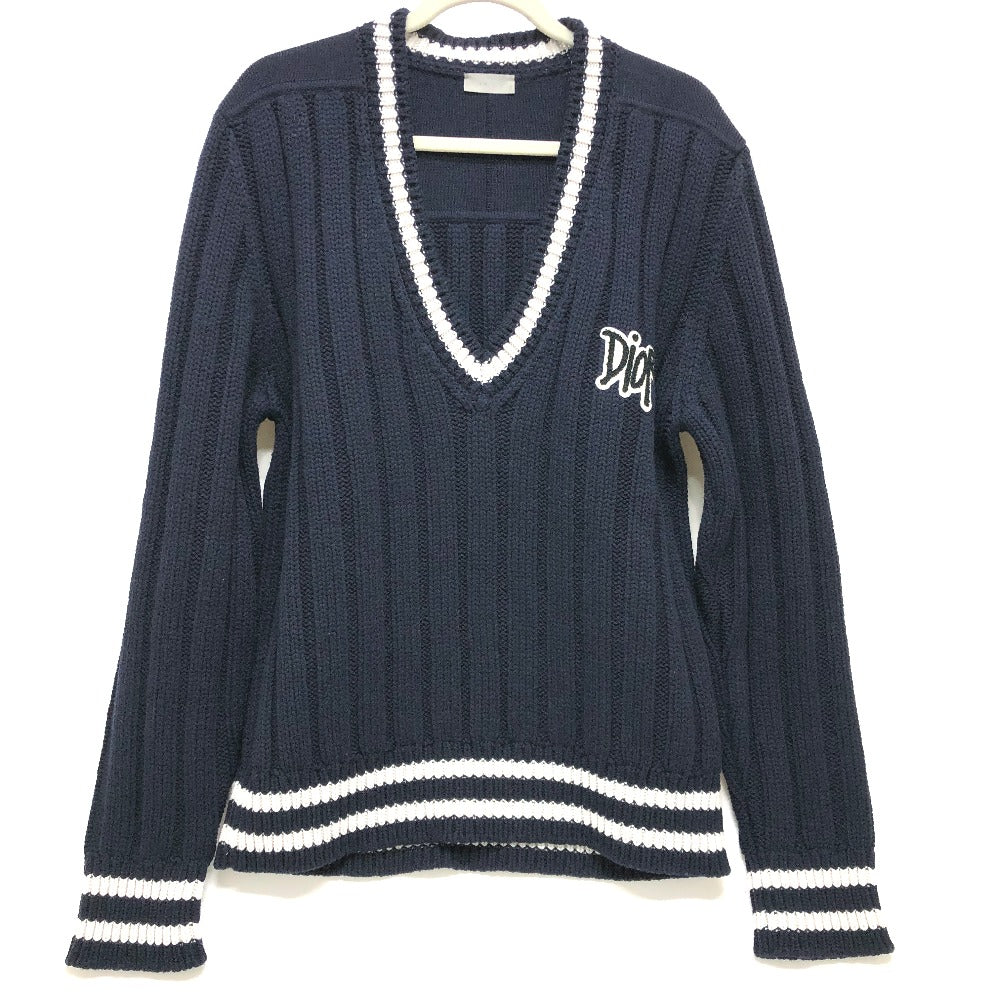 Dior 033M630AT171 ロゴ ショーンステューシー 長袖 ニット セーター ウール メンズ - brandshop-reference