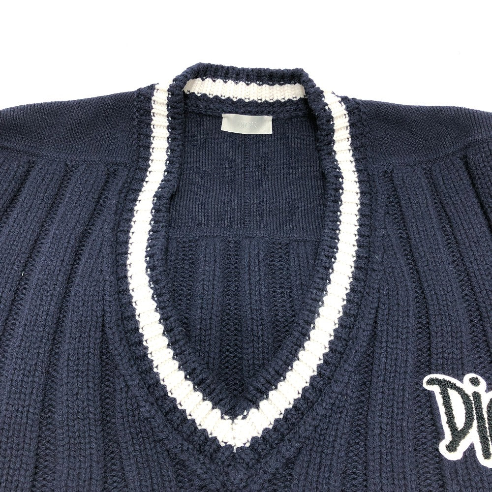 Dior 033M630AT171 ロゴ ショーンステューシー 長袖 ニット セーター ウール メンズ - brandshop-reference